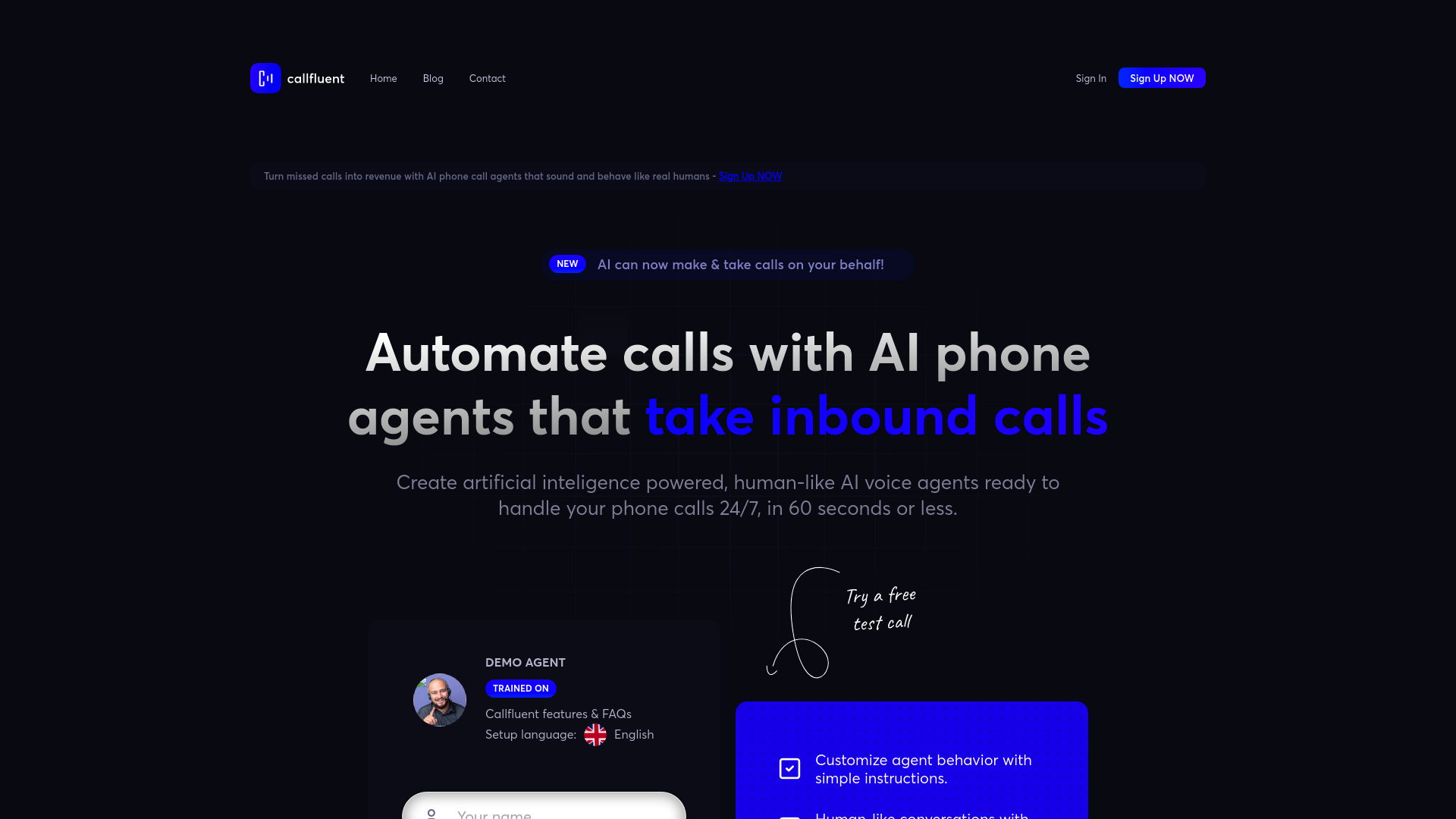 CallFluent AI