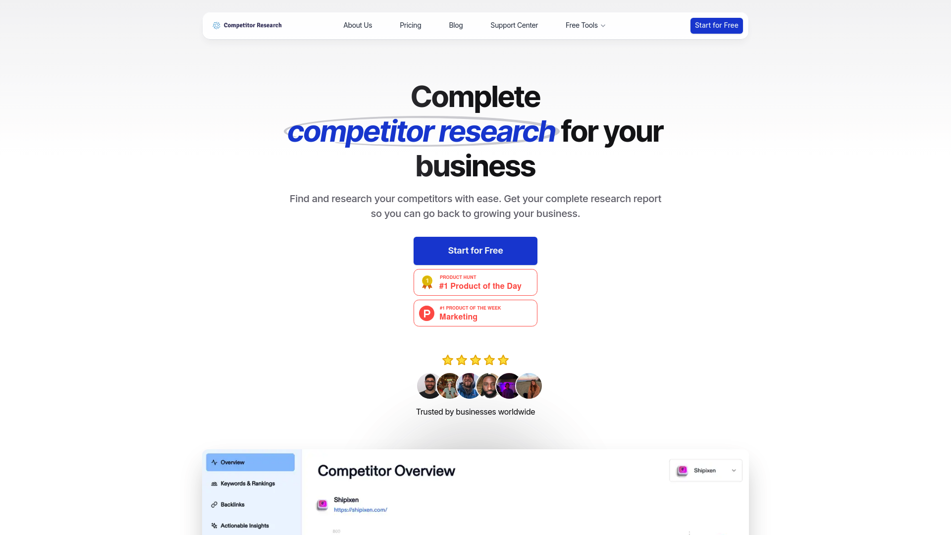 Competitor Research