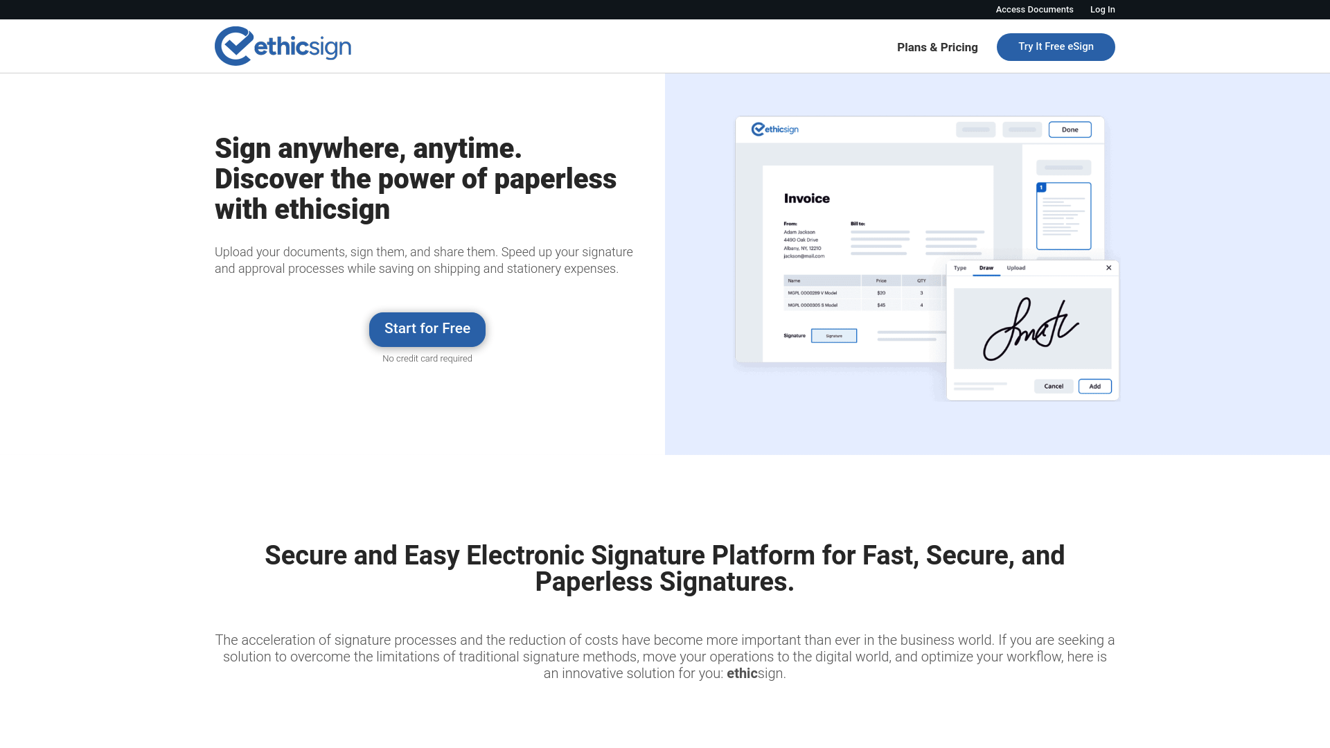 ethicsign