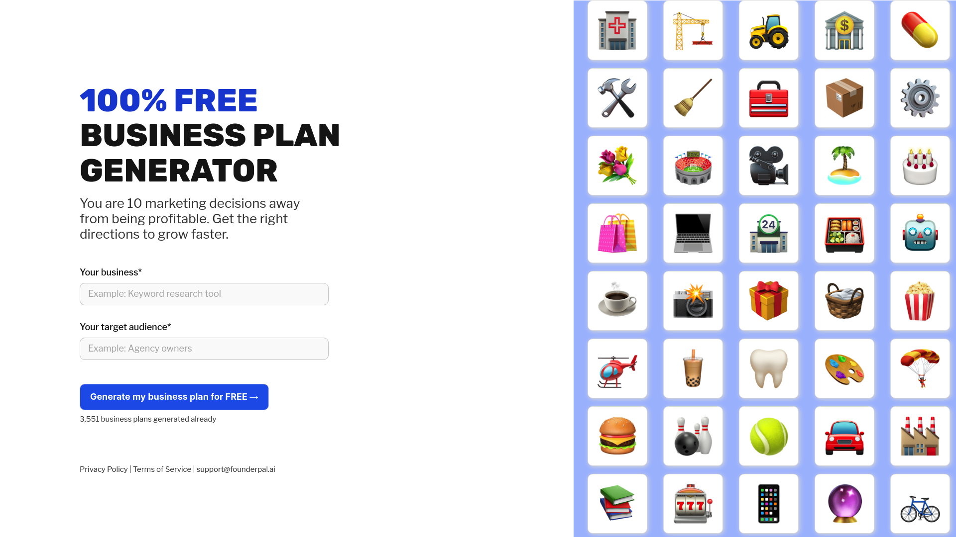 Business Plan Generator